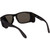 Liive Baja Matte Black Blue Mirror Polarised Glass Inner Frame