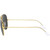 Ray-Ban Aviator Classic RB3025 Gold Black Sunglasses Temple Image