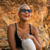 Reality Lizette Honey Turtle Sunglasses Face Image
