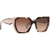 Prada PR15WSF Tortoise Caramel Powder Brown Angle
