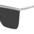 Jimmy Choo Leah Silver Black Grey Temple