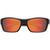 Polaroid PLD 7046/S Black Orange Red Mirror Polarised Front Folded