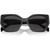 Prada PR19ZSF Black Dark Grey Front Folded
