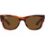 Ray-Ban Mega Wayfarer RB0840S Striped Havana Brown Sunglasses Front Image