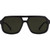 Electric Augusta Gloss Black Sunglasses Front Image