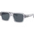 Prada PR02ZS Transparent Grey Blue Glass Angle