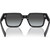 Prada PR03ZSF Black Vintage Grey Gradient Inner Frame