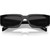 Prada PR09ZS Black Dark Grey Front Folded
