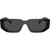 Prada PR09ZSF Black Dark Grey Front