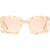 Lu Goldie Mia White Onyx Rose Front