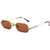 Oscar & Frank Mr Zuzu Gold Titanium Brown Angle