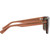 Ray-Ban Warren RB4396 Transparent Brown Dark Green Polarised Temple