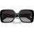 Miu Miu MU10YS Black Grey Gradient Front Folded