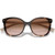 Prada PR22ZSF Caramel Tortoise Brown Gradient Front Folded