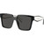 Prada PR24ZS Black Dark Grey Angle