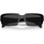 Prada PR27ZS Black Dark Grey Front Folded