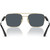 Prada PR67ZS Pale Gold Dark Grey Inner Frame