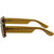 Bask Eyewear Veil Crystal Toffee Temple