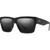 Smith Lineup Matte Black Sunglasses Angle Image
