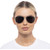 Cancer Council Acacia Small Silver Sunglasses Face Front Image