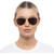 Cancer Council Acacia Small Rose Gold Sunglasses Face Front Image