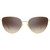 Kate Spade Hailey Gold Sunglasses Front Image