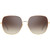 Kate Spade Charli Red Gold Sunglasses Front Image