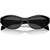 Prada PR26ZS Black Dark Grey Front Folded