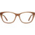Chloe CE2671 Transparent Brown Glasses Front Image