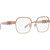 Versace VE1291D Rose Gold Glasses Angle Image