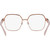 Versace VE1291D Rose Gold Glasses Inner Frame Image