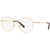 Versace VE1282D Gold Glasses Angle Image