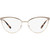Michael Kors MK3064B Rose Gold Pink Glasses Front Image