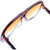 Valley Eyewear Bang Burnt Orange Fade Crystal Brow Bar