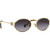 Miu Miu MU52YS Gold Grey Sunglasses Angle Image
