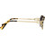 Miu Miu MU52YS Gold Grey Sunglasses Temple Image