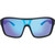 SIN Eyewear Jackpot Black Blue Mirror Sunglasses Front Image