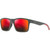 Maui Jim The Flats Dark Grey Brick Red Sunglasses Angle Image