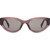 OTIS Audrey Crystal Velvet Sunglasses Front Image