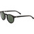 OTIS Omar Eco Matte Black Sunglasses Angle Image