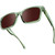 Spy Dessa Translucent Olive Sunglasses Angle Image