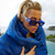 Valley Eyewear La Hara Electric Blue Sunglasses Lifestyle Image