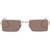 Le Specs Fold 02 Bright Gold Teak Front