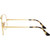 Ray-Ban Aviator RX6489 Glasses Gold Temple Image