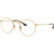 Ray-Ban Metal RX3447V Gold Glasses Angle Image