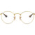 Ray-Ban Metal RX3447V Gold Glasses Front Image