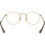 Ray-Ban Metal RX3447V Gold Glasses Inner Frame Image