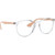 Ray-Ban Erika RX7046 Transparent Glasses Angle Image