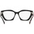 Prada PR09YV Black Glasses Inner Frame Image