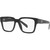 Prada PR08ZV Black Glasses Angle Image